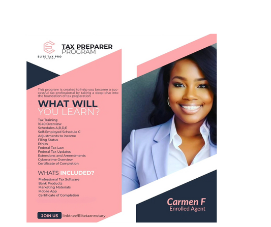 Tax Preparation Course
